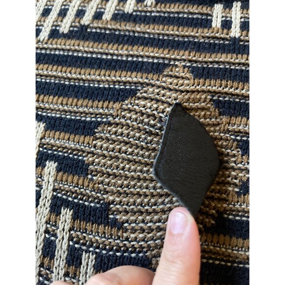 Vintage Men's Pacific Club Wool Acrylic Grandpa Grandpacore Crosby Sweater 90s - Picture 3 of 5